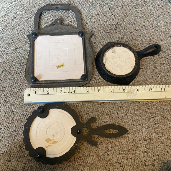 VTG Ardennes Belges Maryland Luray Laverns Trivet Souvenir Jamboree Patches Meta - Picture 3 of 11